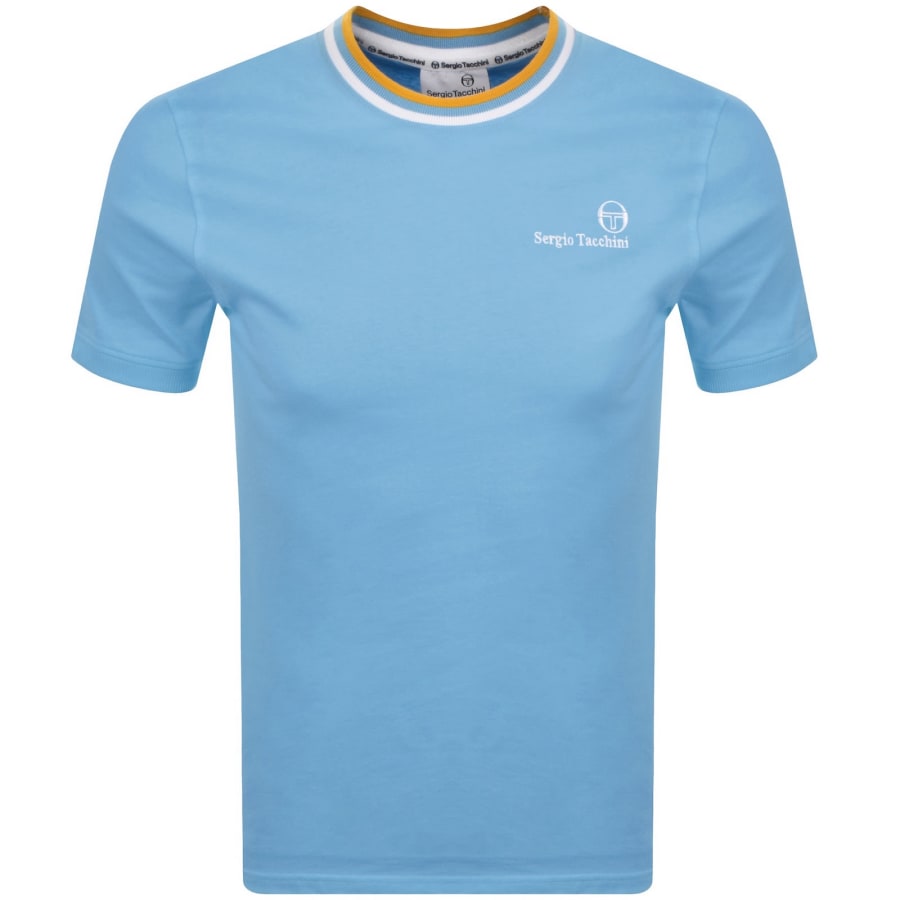Image number 1 for Sergio Tacchini Rainer FC T Shirt Blue