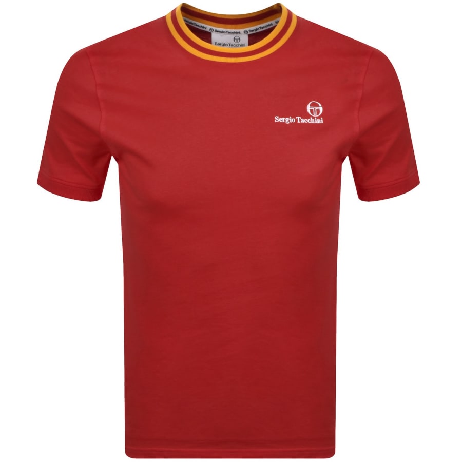 Image number 1 for Sergio Tacchini Rainer FC T Shirt Red