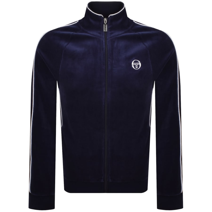 Image number 2 for Sergio Tacchini Tasso Track Top Navy