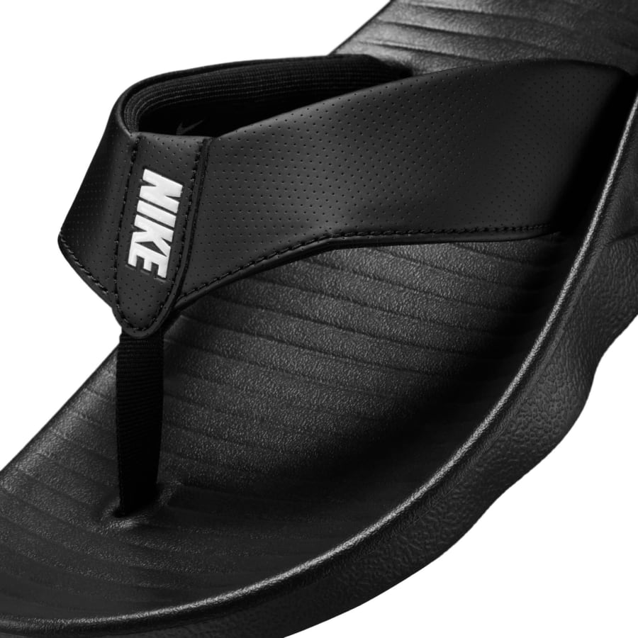 Image number 4 for Nike Marina Flip Flops Black