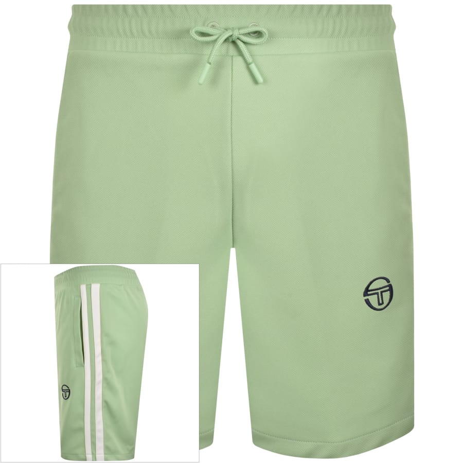 Image number 1 for Sergio Tacchini Pietrapertosa Shorts Quiet Green