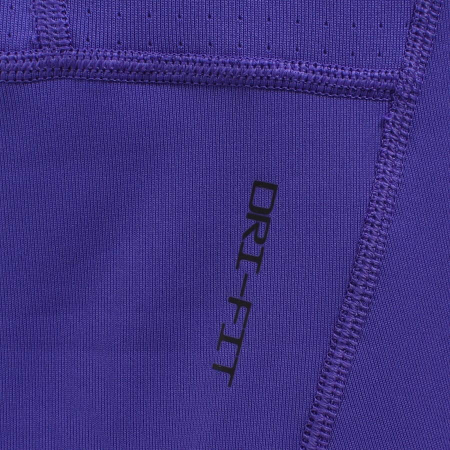 Image number 4 for Nike Pro Dri Fit Logo Vest Purple