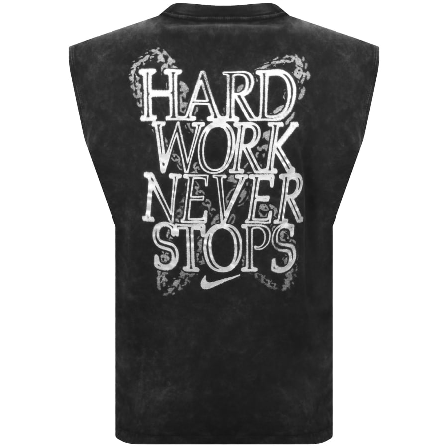 Image number 5 for Nike Train Hard Vest Black