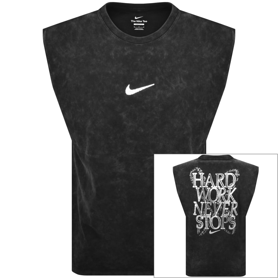 Image number 1 for Nike Train Hard Vest Black