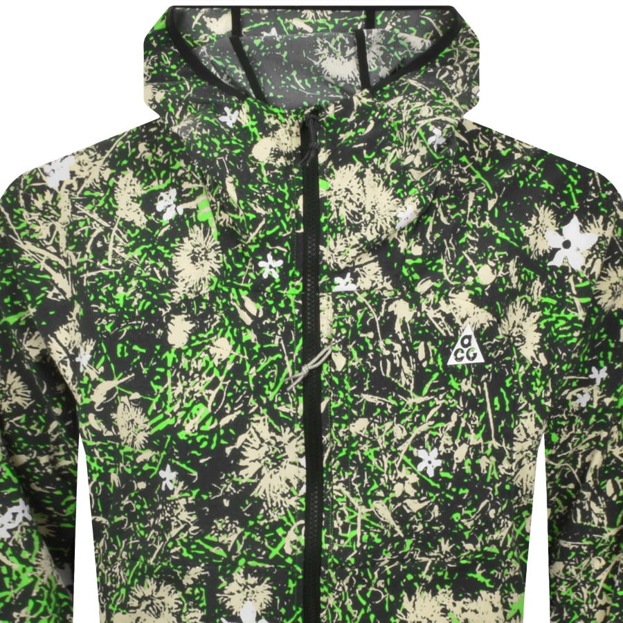 Image number 2 for Nike Five Towers Jacket Green