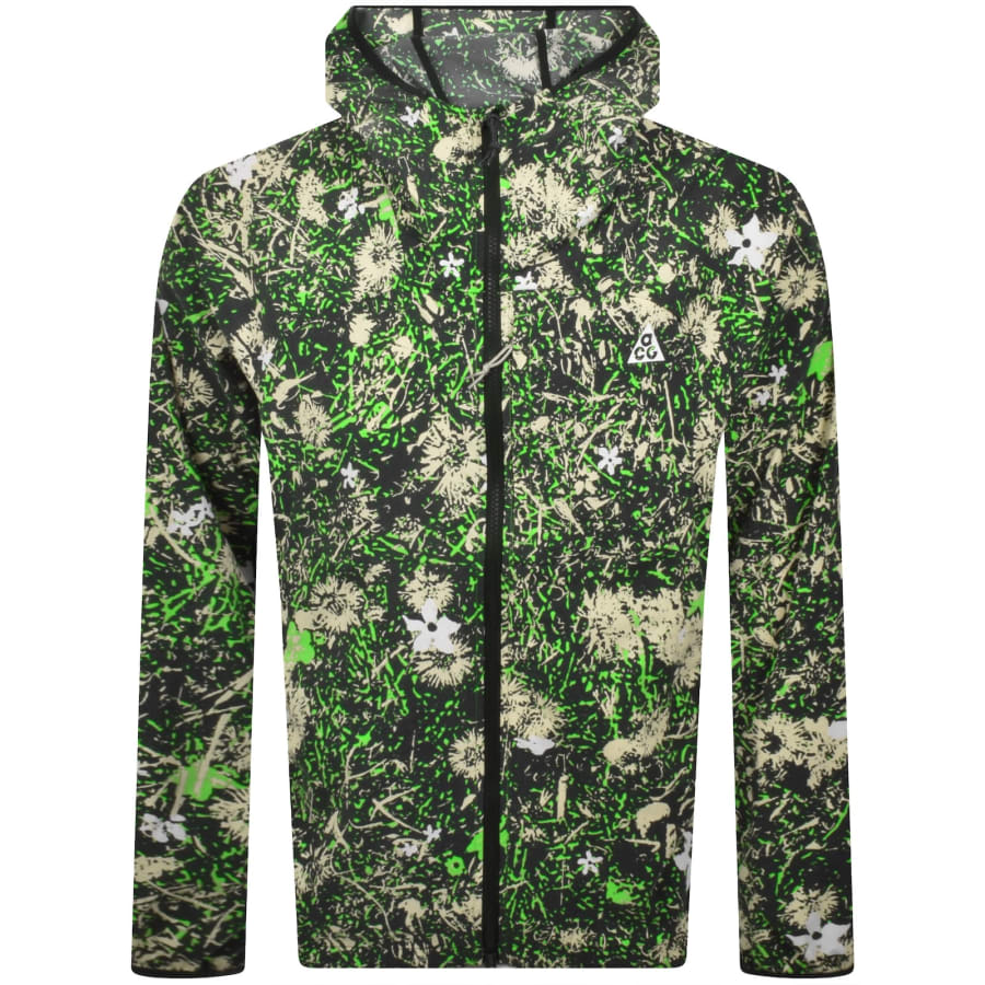 Image number 1 for Nike Five Towers Jacket Green