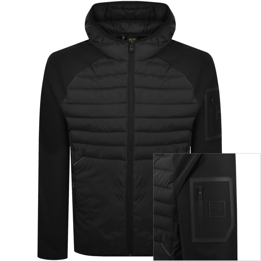 Image number 1 for BOSS Urbanex Hybrid Jacket Black