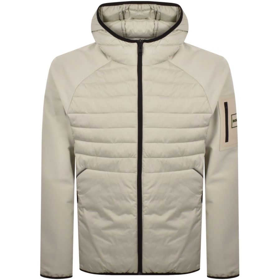 Image number 2 for BOSS Urbanex Hybrid Jacket Cream