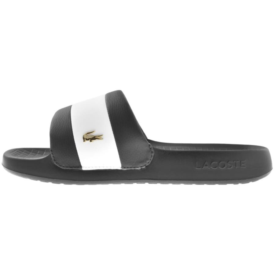 Image number 2 for Lacoste Serve Sliders Black