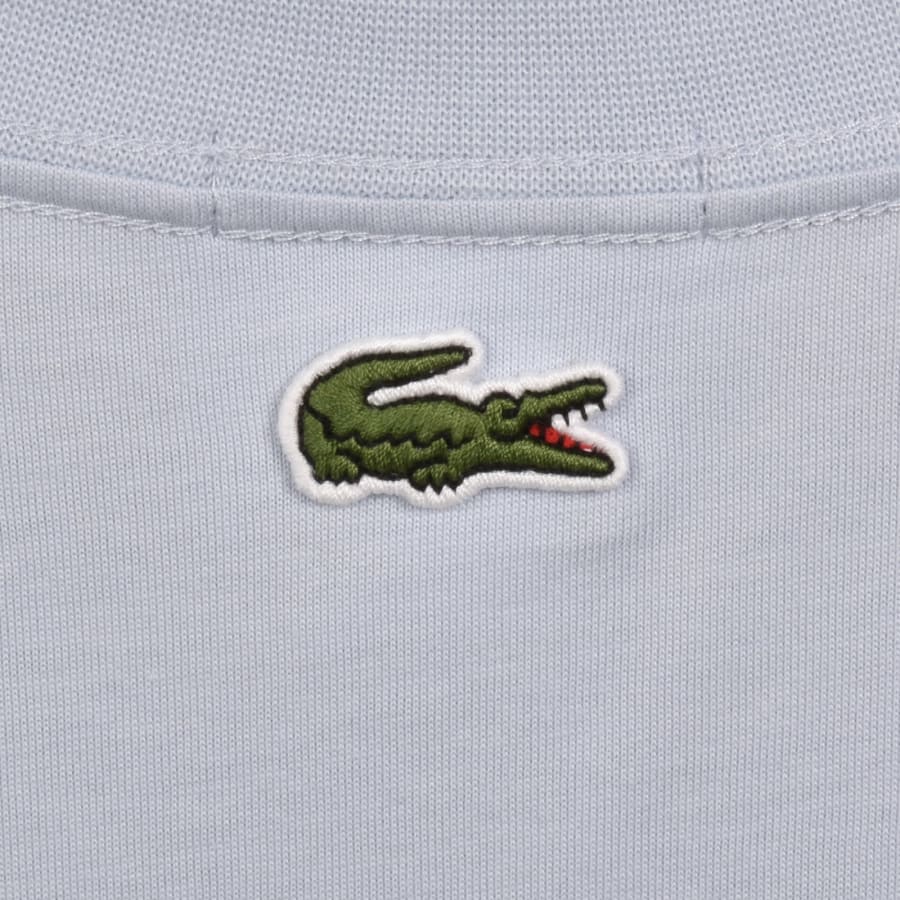 Image number 4 for Lacoste Embossed Logo T Shirt Blue