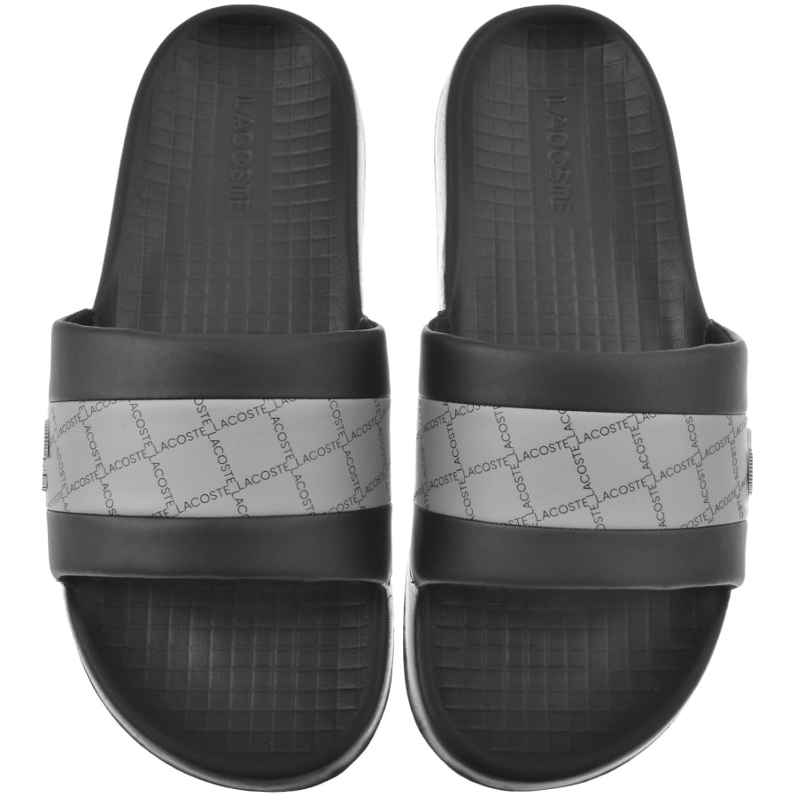 Image number 1 for Lacoste Serve Sliders Black