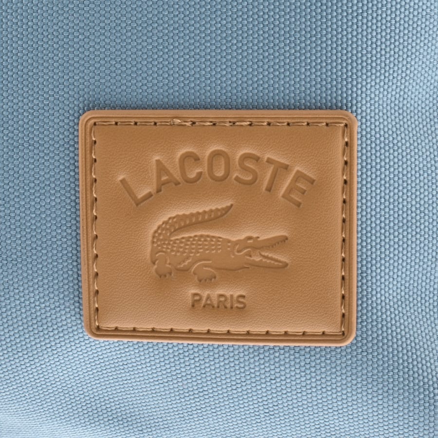 Image number 4 for Lacoste Patch Backpack Blue