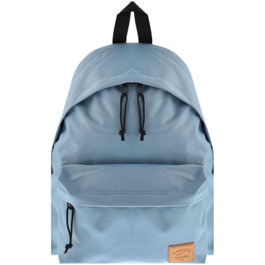 Image number 1 for Lacoste Patch Backpack Blue