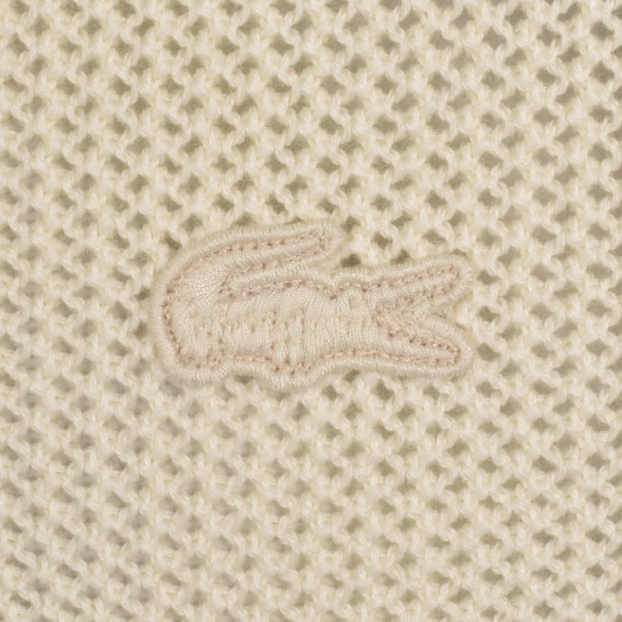 Image number 3 for Lacoste Knit Polo Shirt Brown