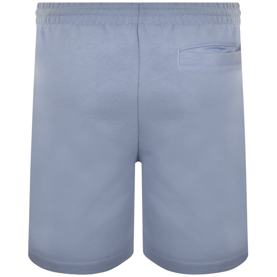 Image number 2 for Lacoste Jersey Fleece Shorts Light Blue