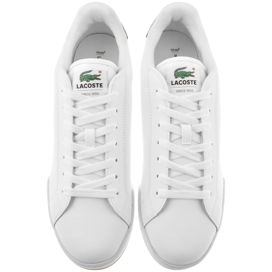 Image number 3 for Lacoste Carnaby Cup Trainers White