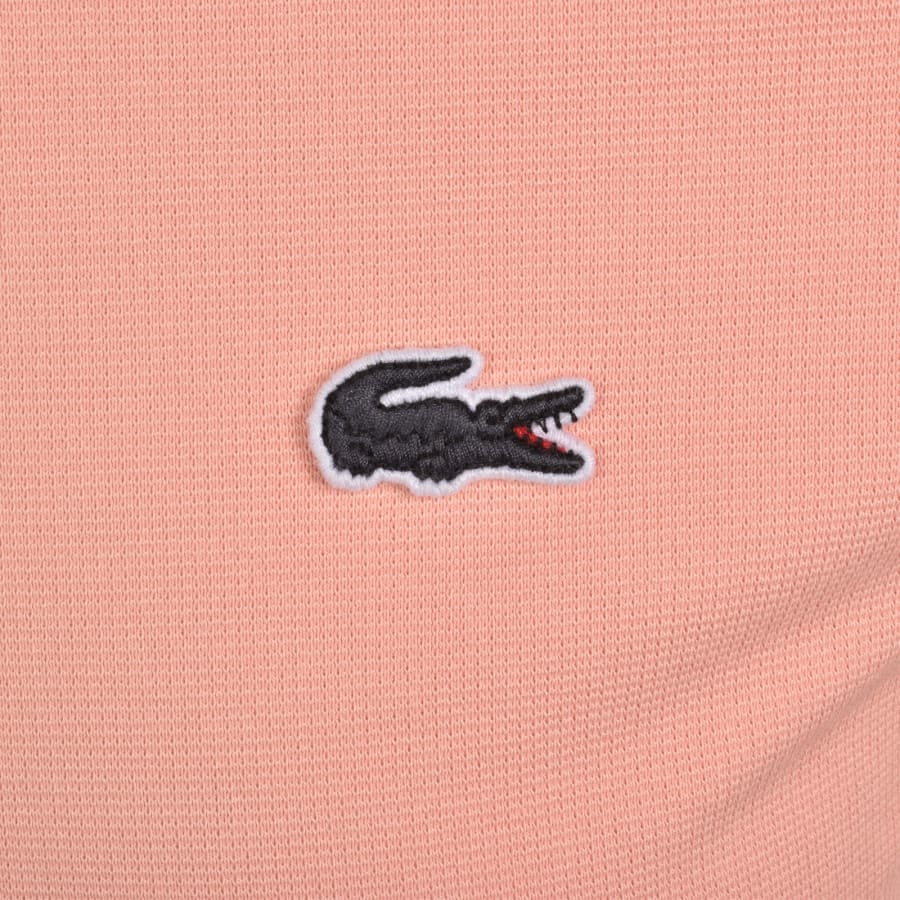 Image number 3 for Lacoste Core Essentials Polo Coral Pink