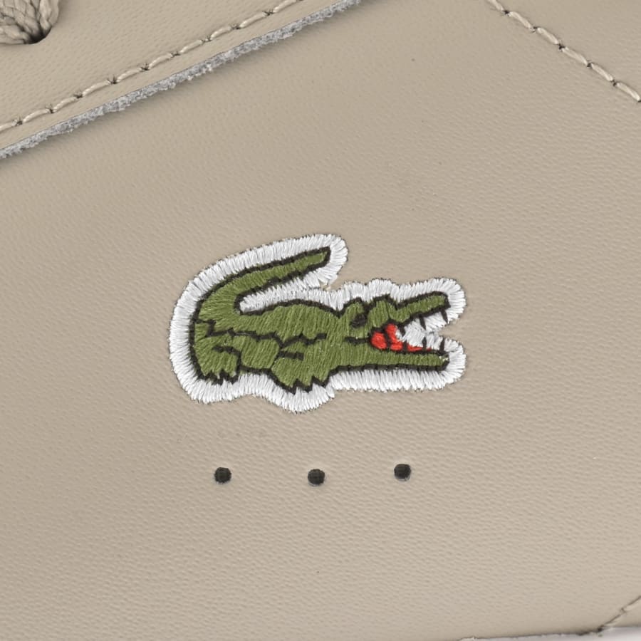 Image number 4 for Lacoste Powercourt 125 2 Trainers Beige