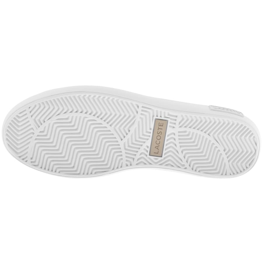 Image number 5 for Lacoste Powercourt 125 2 Trainers Beige