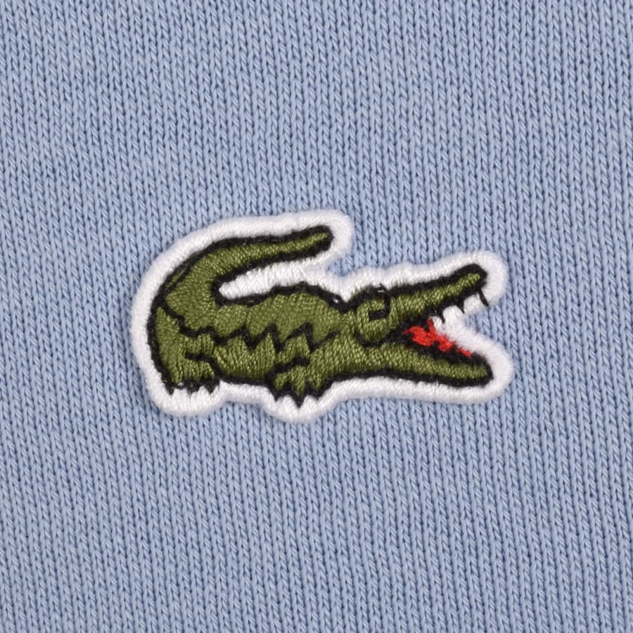 Image number 3 for Lacoste Crew Neck Sweatshirt Blue
