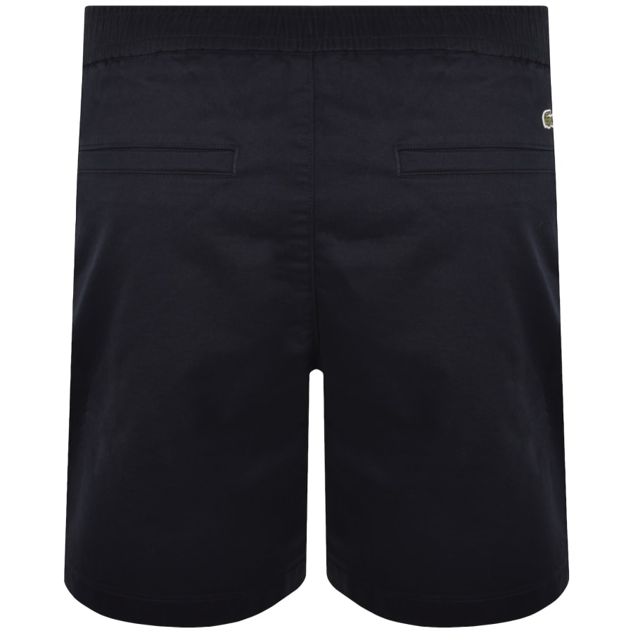 Image number 2 for Lacoste Stretch Cotton Shorts Navy