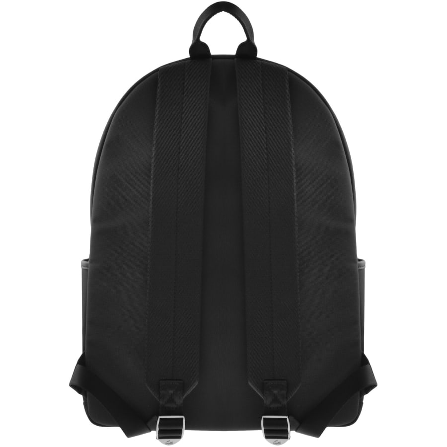 Image number 2 for Lacoste Logo Backpack Black