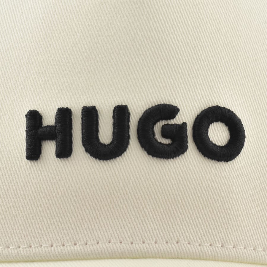 Image number 4 for HUGO Jude Cap Natural White