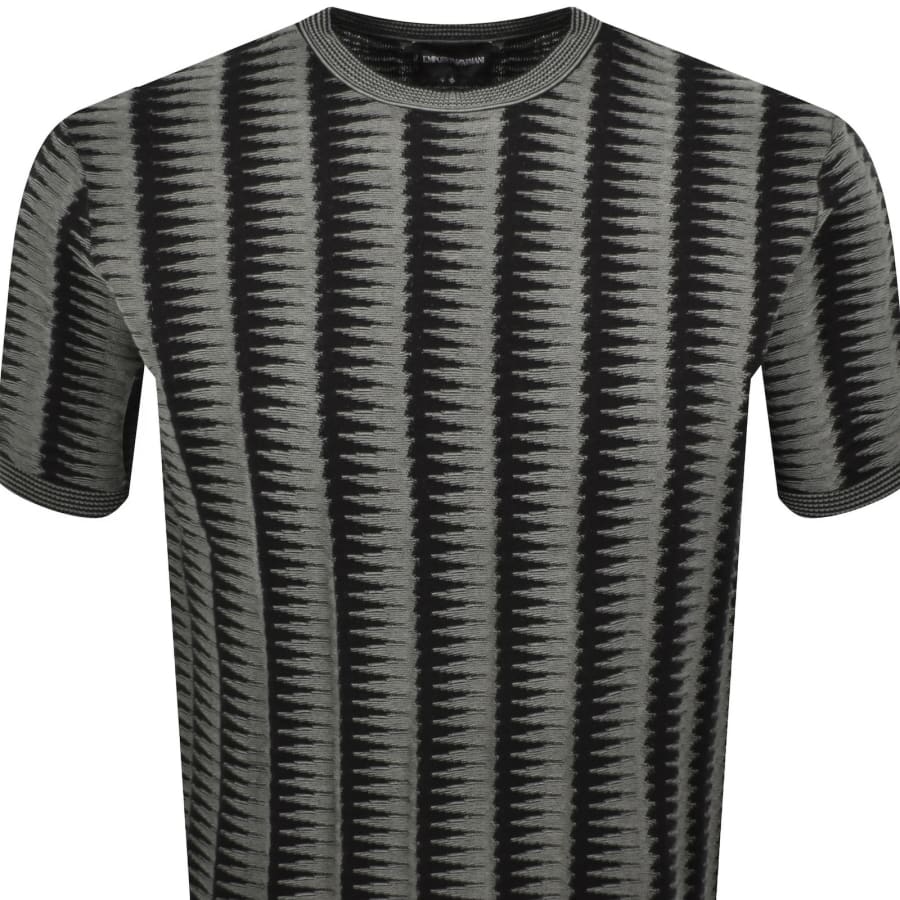 Image number 2 for Emporio Armani Knit T Shirt Navy