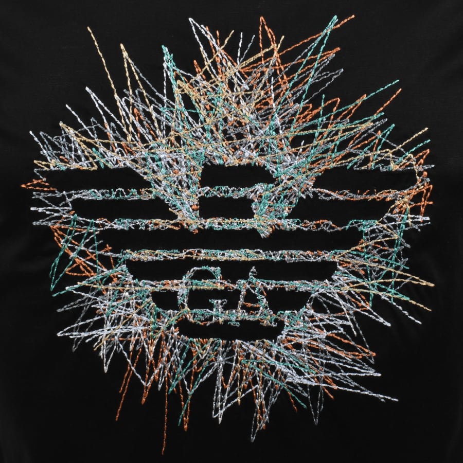 Image number 3 for Emporio Armani Logo T Shirt Black