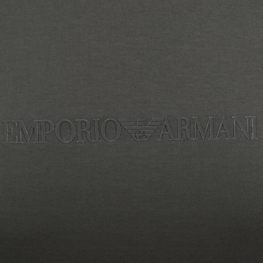 Image number 3 for Emporio Armani Logo T Shirt Grey