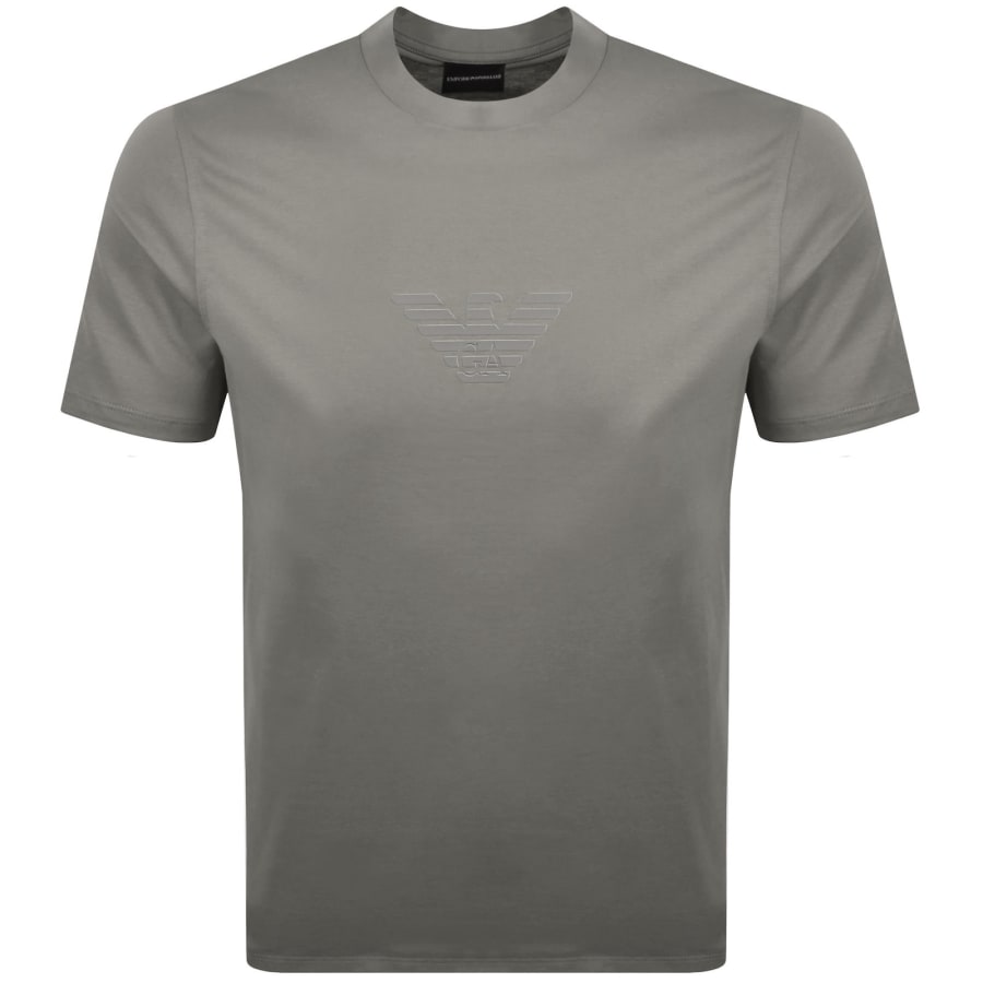 Image number 1 for Emporio Armani Logo T Shirt Grey