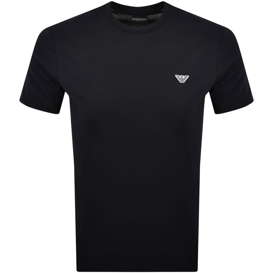 Image number 1 for Emporio Armani Logo T Shirt Navy