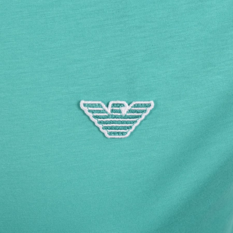 Image number 3 for Emporio Armani Logo T Shirt Green