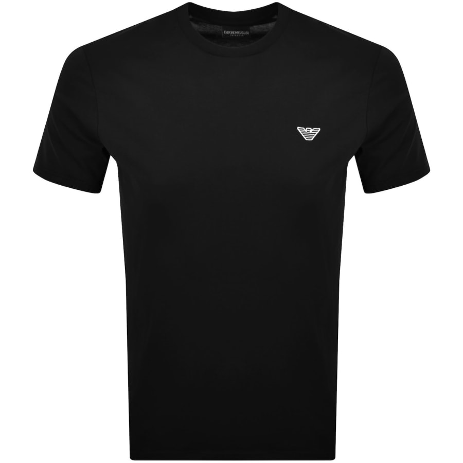 Image number 1 for Emporio Armani Logo T Shirt Black