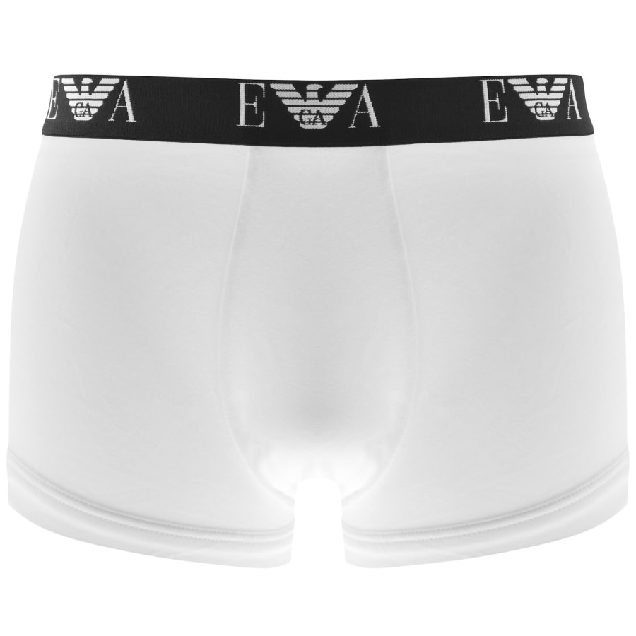 Image number 2 for Emporio Armani Underwear 3 Pack Boxer Trunks