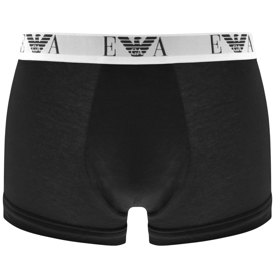 Image number 3 for Emporio Armani Underwear 3 Pack Boxer Trunks