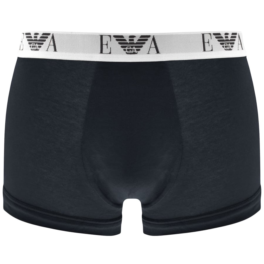 Image number 4 for Emporio Armani Underwear 3 Pack Boxer Trunks
