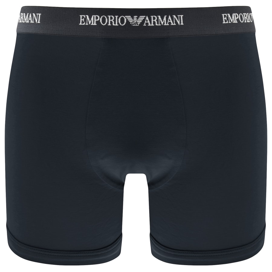 Image number 4 for Emporio Armani 3 Pack Boxers Black