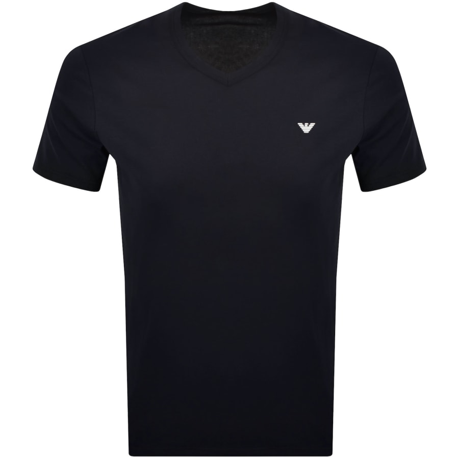 Image number 3 for Emporio Armani 2 Pack V Neck T Shirts