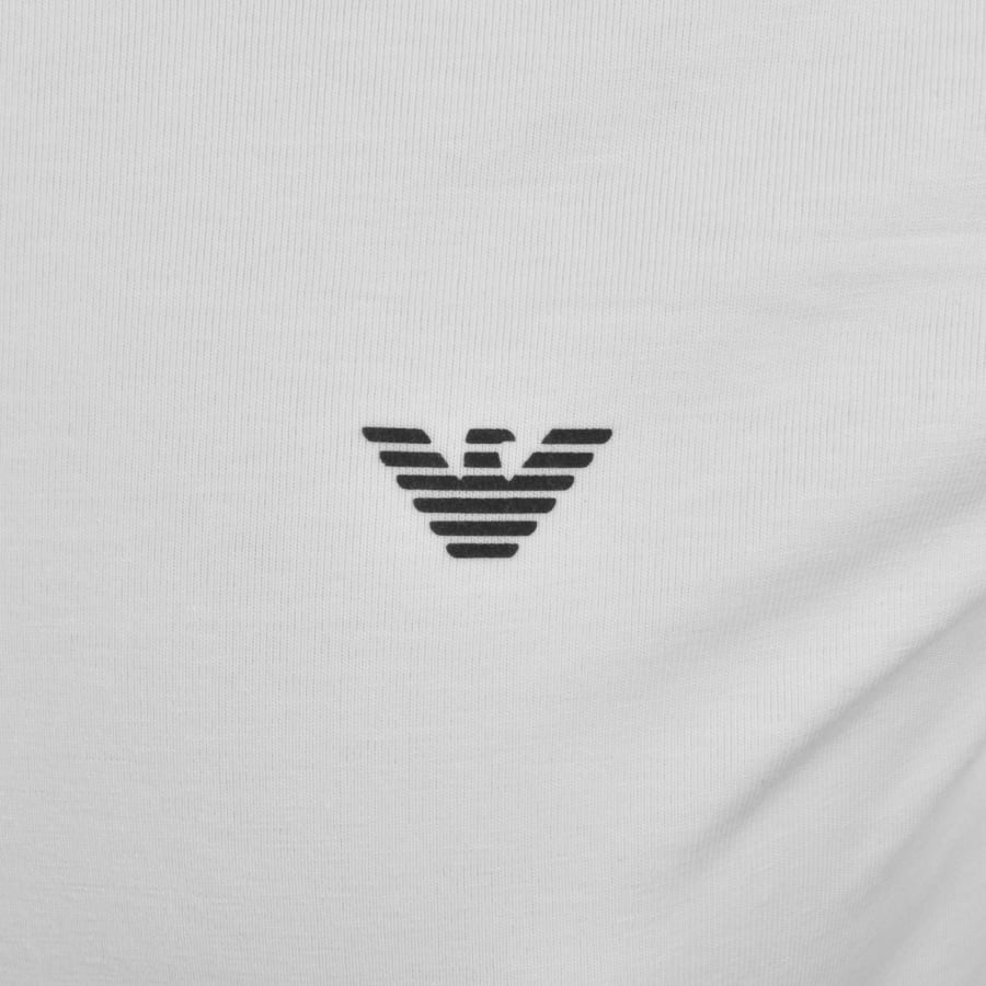 Image number 4 for Emporio Armani 2 Pack V Neck T Shirts