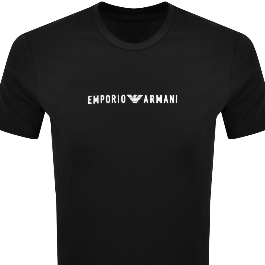 Image number 2 for Emporio Armani Crew Neck T Shirt Black