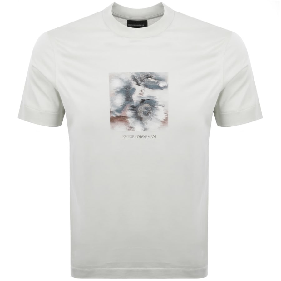 Image number 1 for Emporio Armani Logo T Shirt Off White