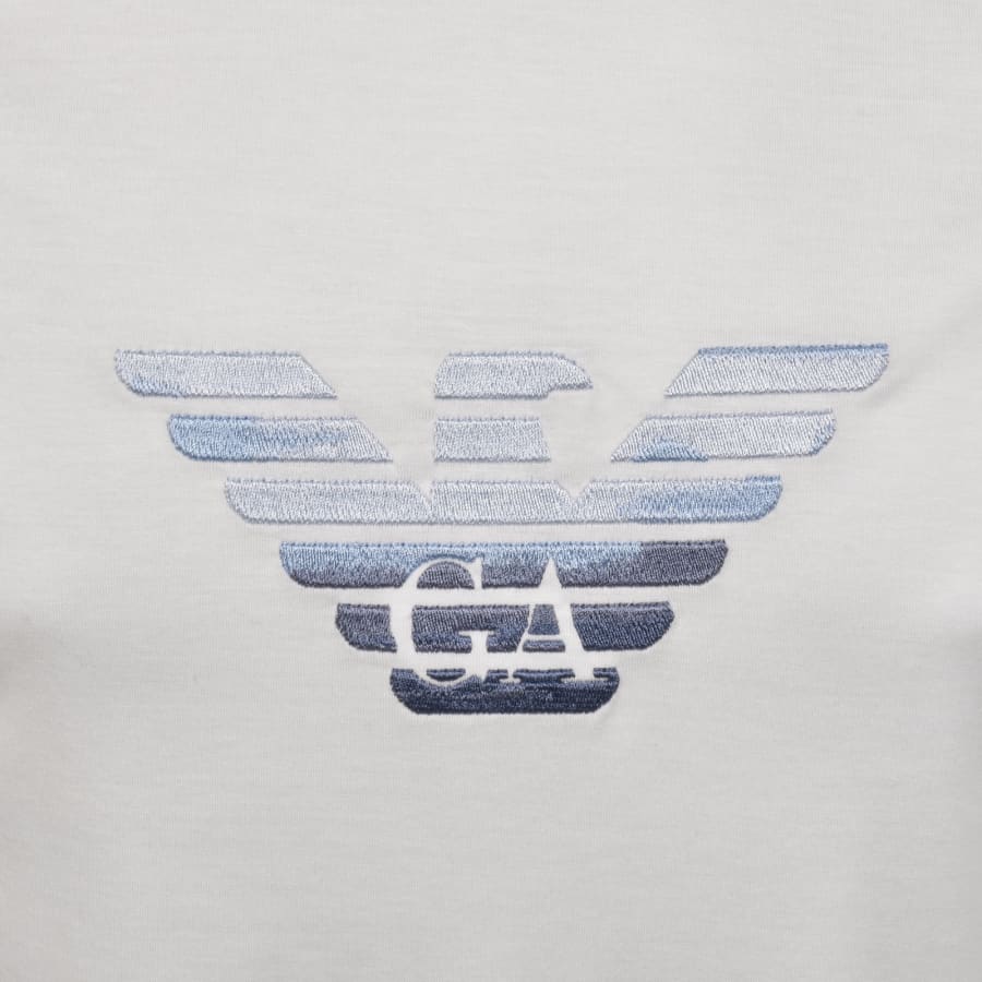 Image number 3 for Emporio Armani Slim Fit T Shirt White