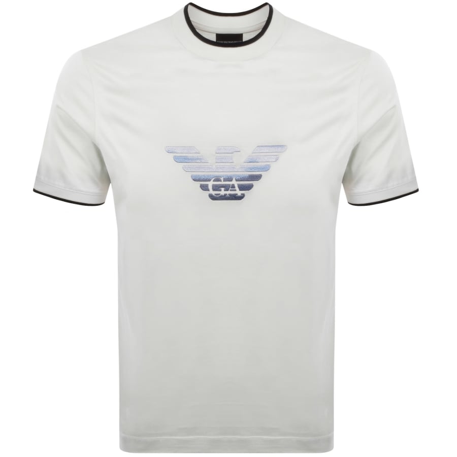 Image number 1 for Emporio Armani Slim Fit T Shirt White