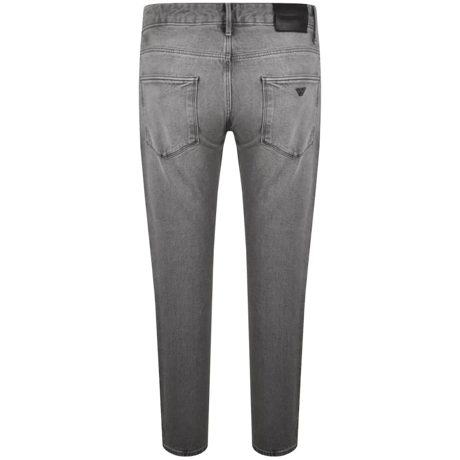 Image number 3 for Emporio Armani J06 Slim Fit Jeans Grey