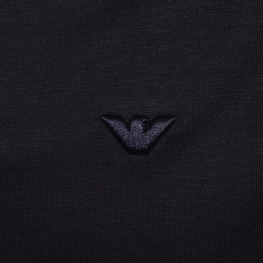Image number 3 for Emporio Armani Short Sleeved Polo T Shirt Navy