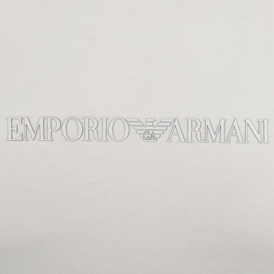 Image number 3 for Emporio Armani Logo T Shirt White