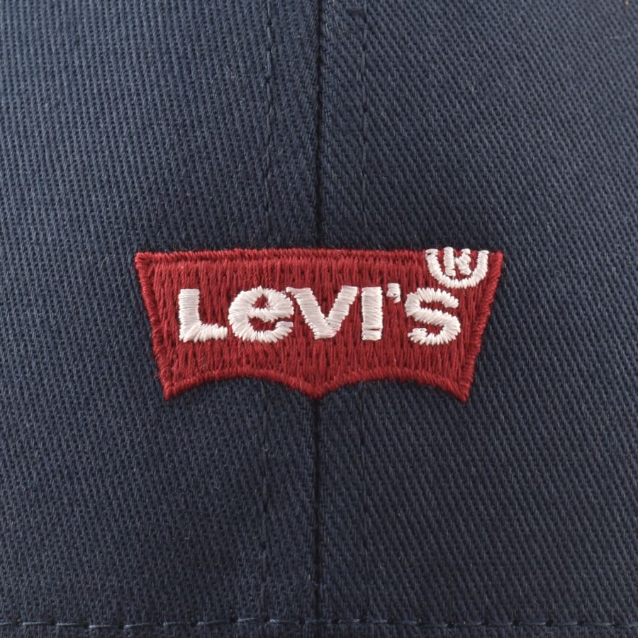 Image number 5 for Levis Housemark Flexfit Cap Navy