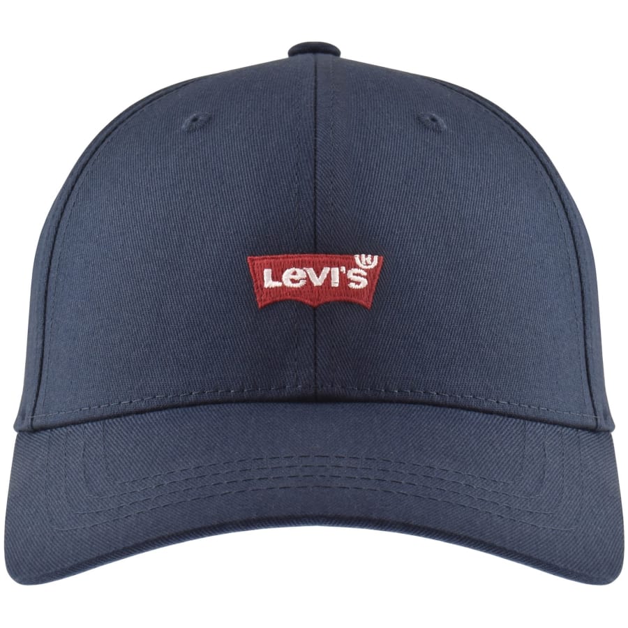 Image number 1 for Levis Housemark Flexfit Cap Navy