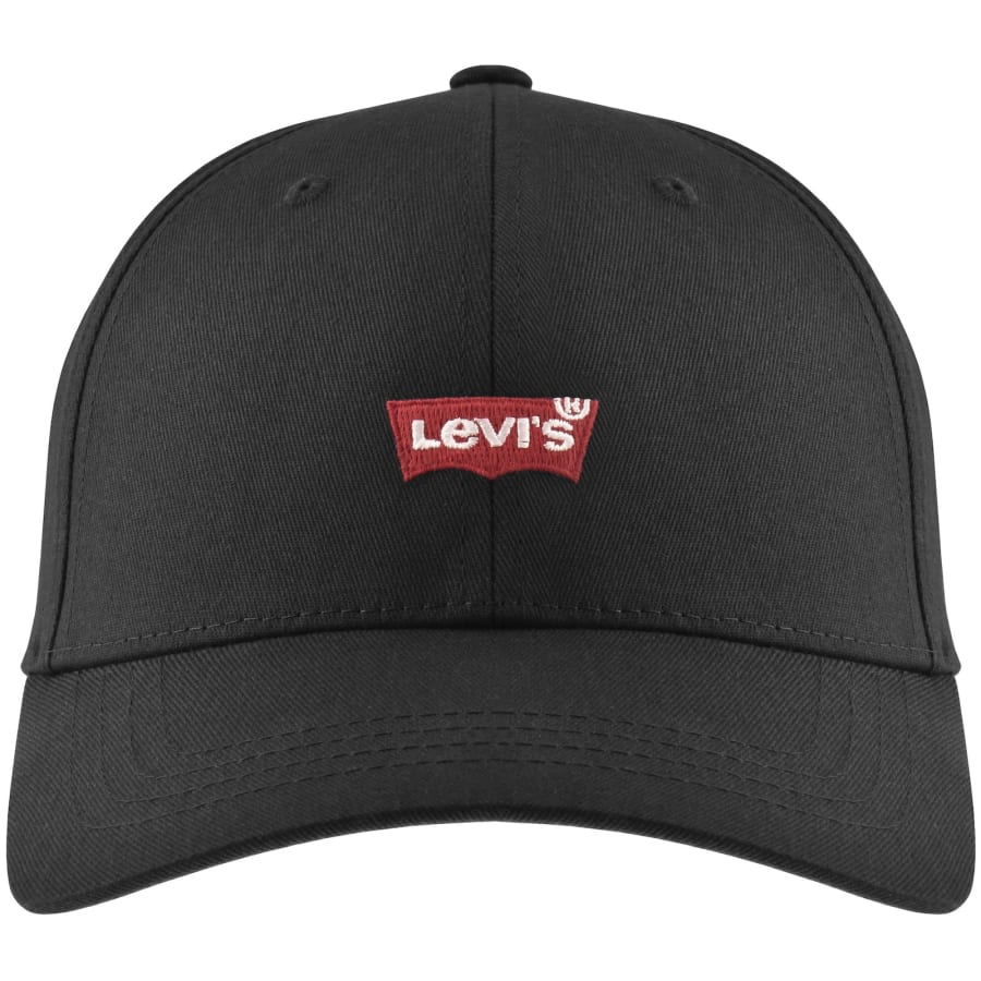 Image number 1 for Levis Housemark Flexfit Cap Black